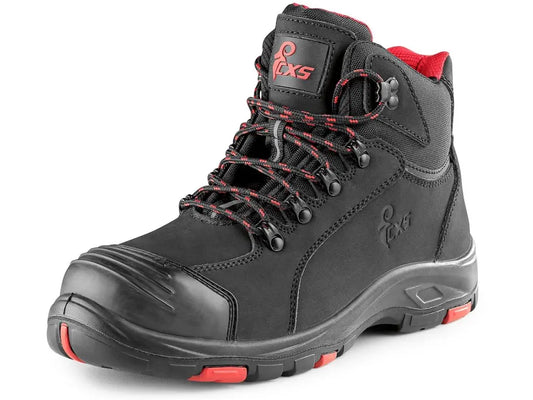 CXS ROCK S3 alte in nabuk idrofobico con rinforzo SC e banda riflettente