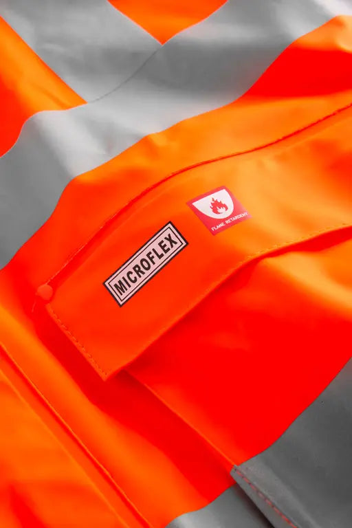 Fodera FR trapuntata con imbottitura 140 g/m² su bomber alta visibilità – PWSTORE