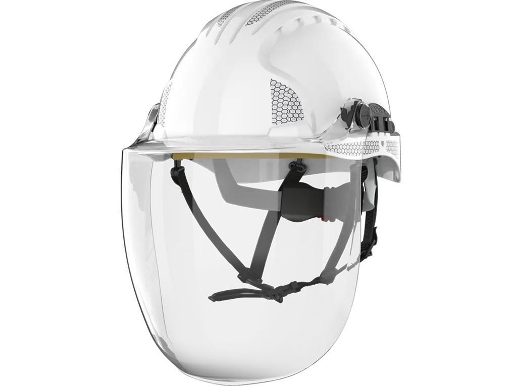 elmetto dielettrico JSP EVOGuard C5 MAX con visiera