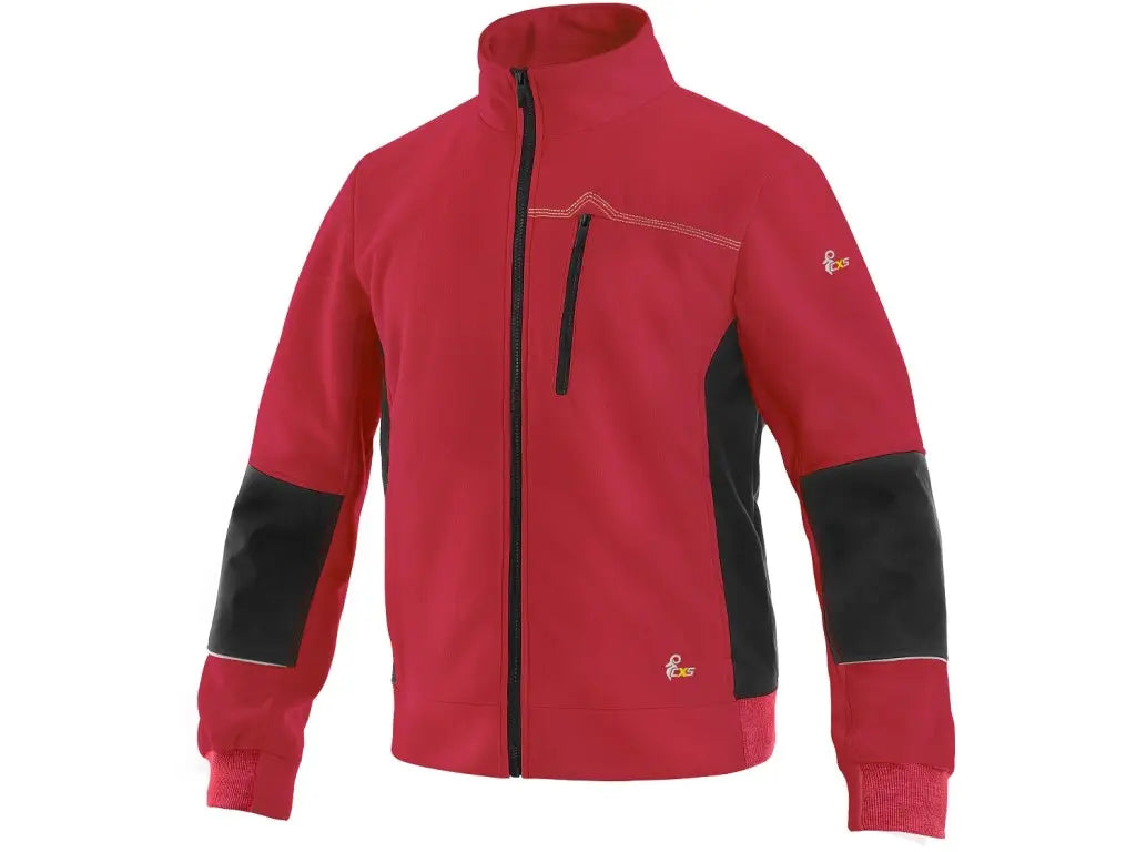 Felpa da lavoro TEXAS – uomo, con zip, tasche e rinforzi ai gomiti