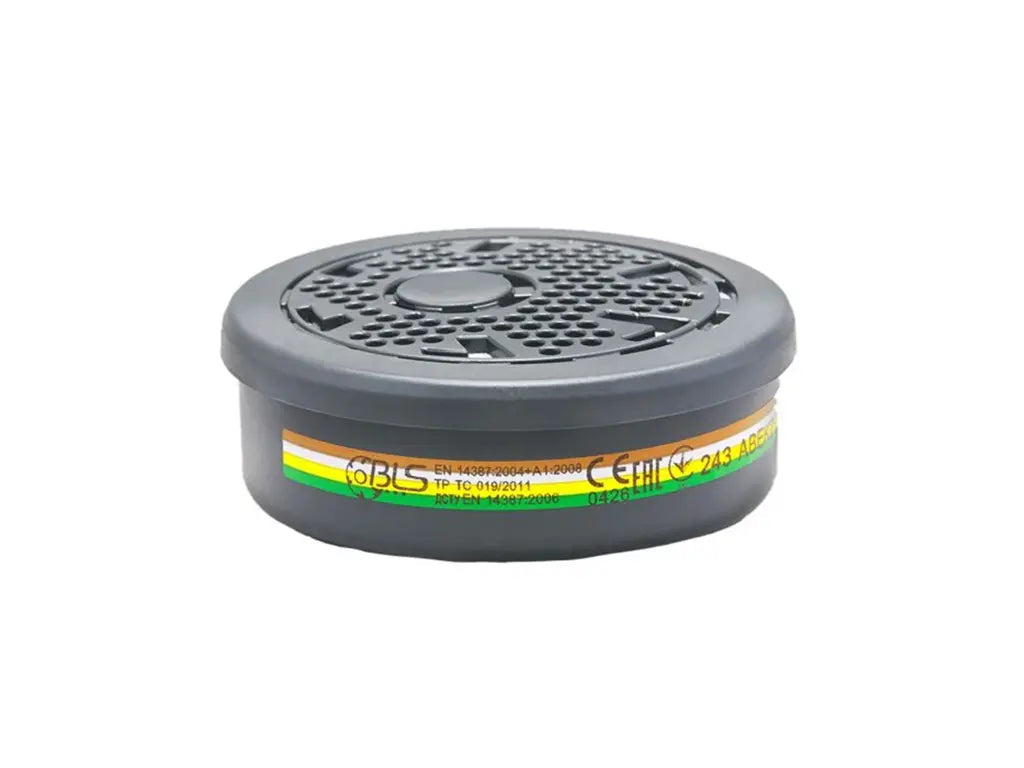 Filtri a Baionetta BLS 243 ABEK2 – Protezione Gas e Vapori, Connessione Rapida