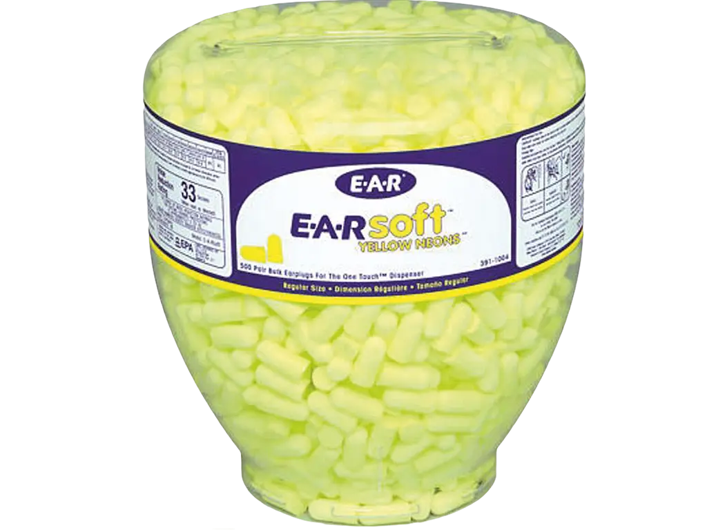 Flacone ricarica tappi 3M EAR Soft 1000 paia SNR 36 dB – PWSTORE