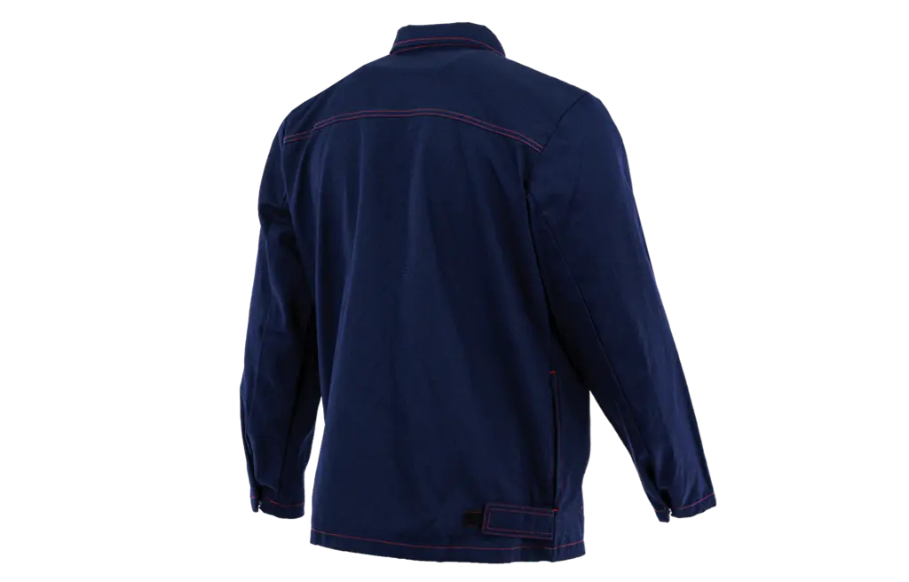 Giubbetto da saldatore Welder Standard in cotone vista posteriore