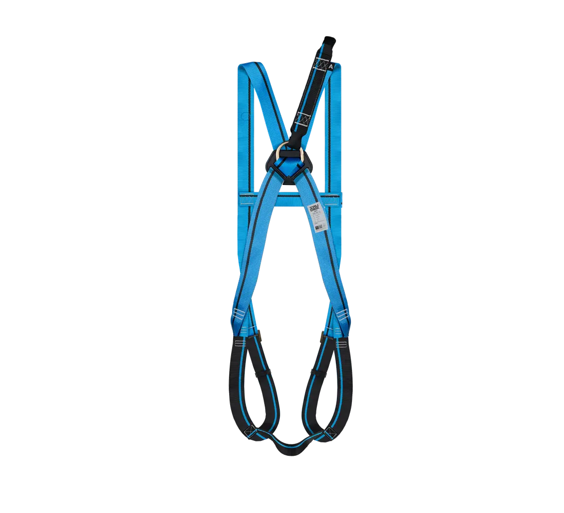 Imbracatura anticaduta Irudek LIGHT 1 EN 361 con attacco dorsale ed estensione , vista posteriore – PWSTORE