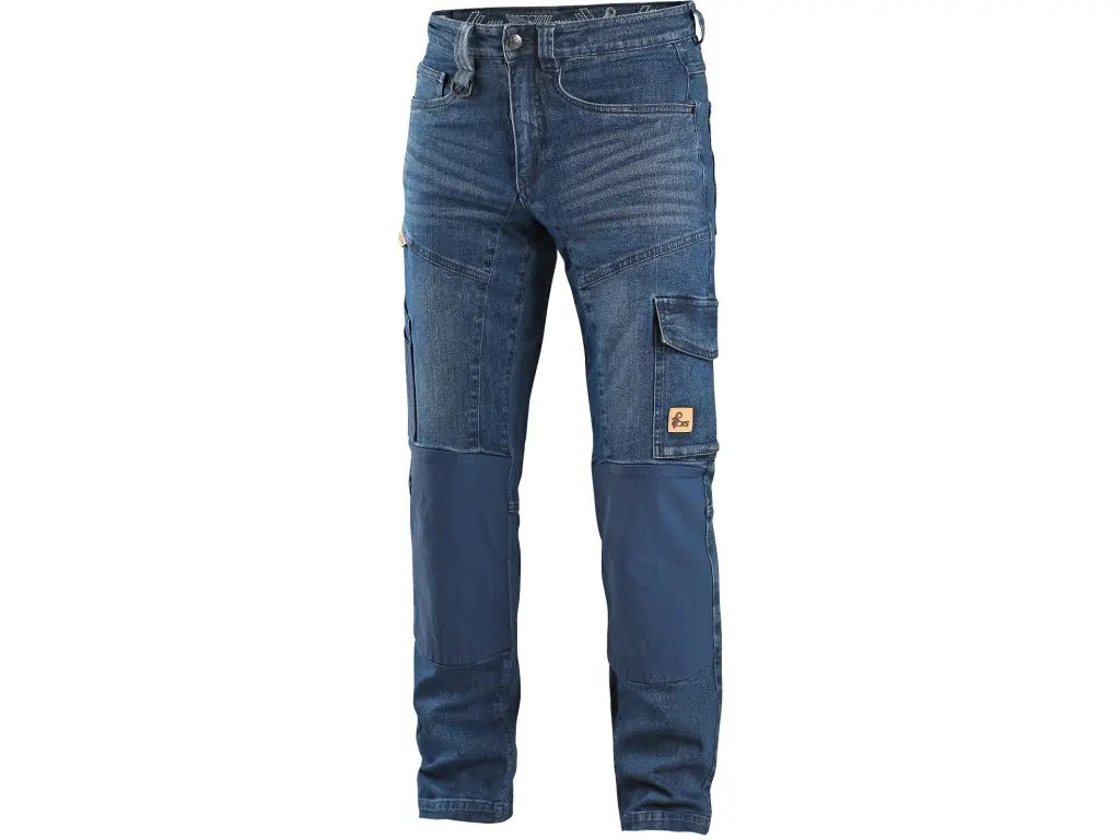 Jeans da lavoro ALBI – uomo, denim stretch con rinforzi CORDURA®