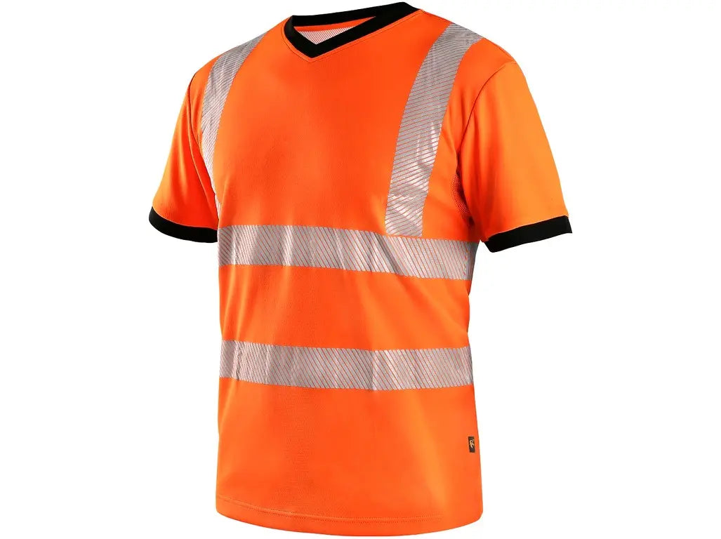 maglietta hv arancione blu giallo blu lavoro