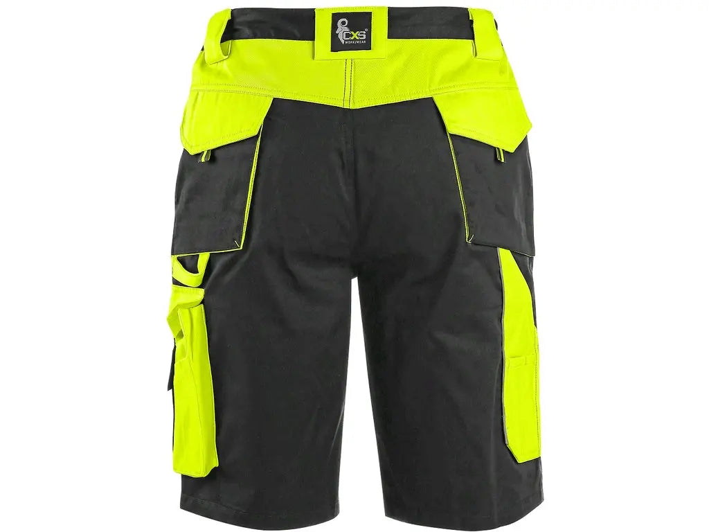 Pantaloncini da lavoro estivi con vita elasticizzata e tasche rinforzate