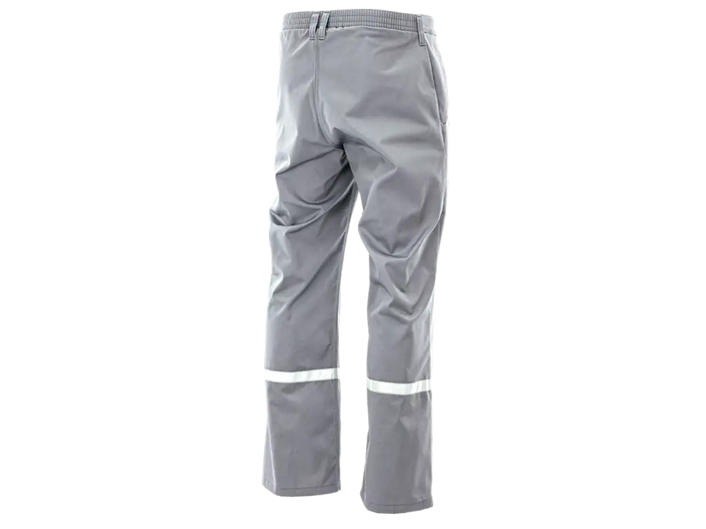 Pantaloni CHEMIK AS antiacido antistatici con bande riflettenti, vista posteriore