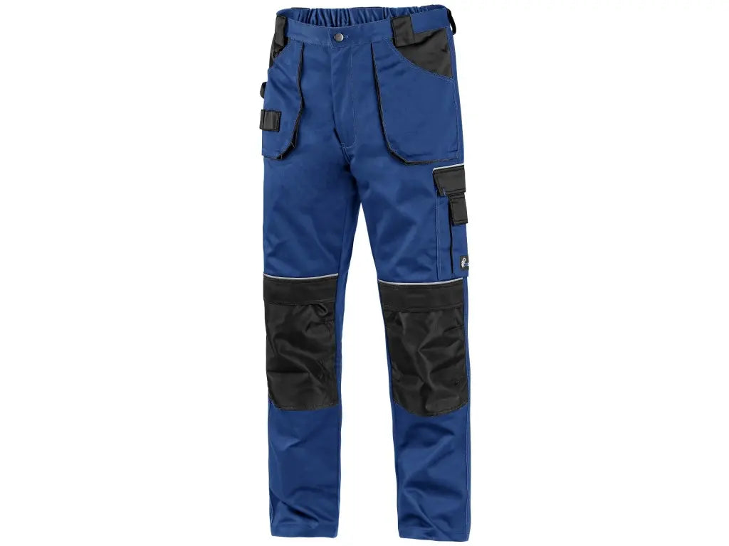Pantaloni da lavoro Orion invernali uomo blu-nero