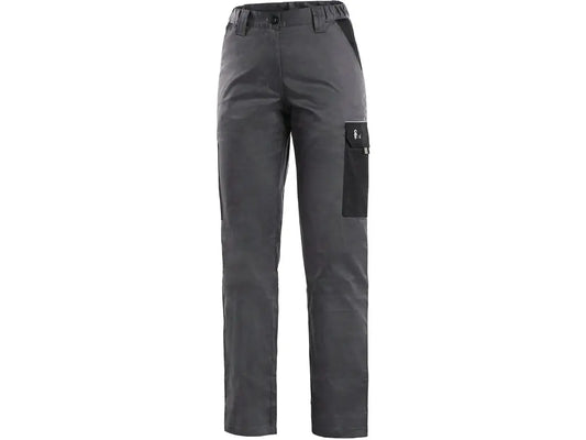 Pantaloni da lavoro Estivi PHOENIX da donna grigio-nero | PWSTORE