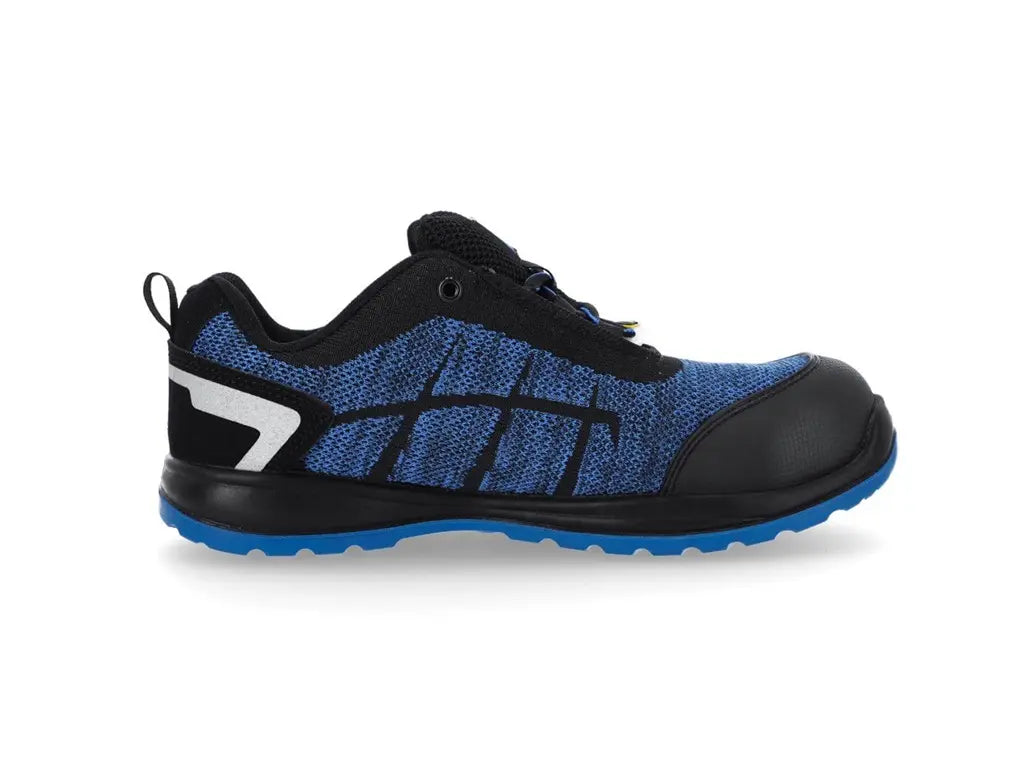 Scarpe antinfortunistiche basse CHESTER BLUE ESD con suola PU PU