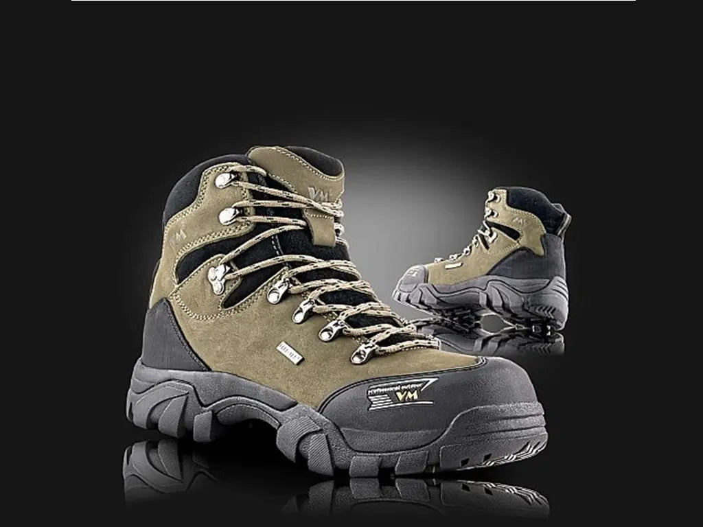 Scarpe da trekking alte NEWBOSTON impermeabili in pelle nubuck