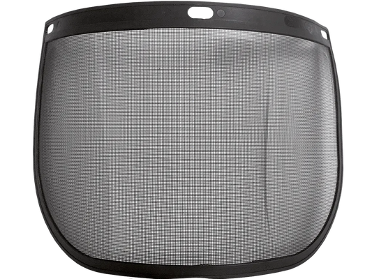 Visiera a rete di ricambio inox nera EN 1731 F 45 m/s – PWSTORE