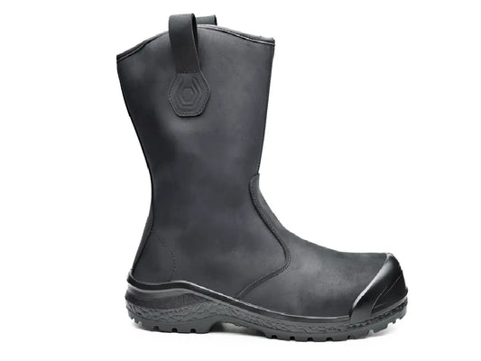 Stivali antinfortunistici Be-Mighty S3 CI SRC in pelle ingrassata – SlimCap 200 J, suola AirTech+TPU Skin 4×4, lamina Fresh’n Flex