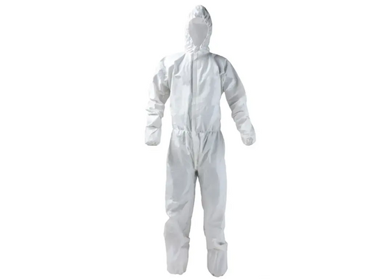 Tuta monouso 5B/6B 65 g/m² con cappuccio e patta copri-zip – PWSTORE