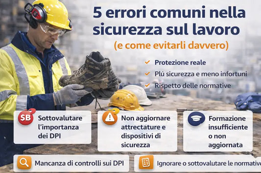 Errori comuni nella sicurezza da evitare