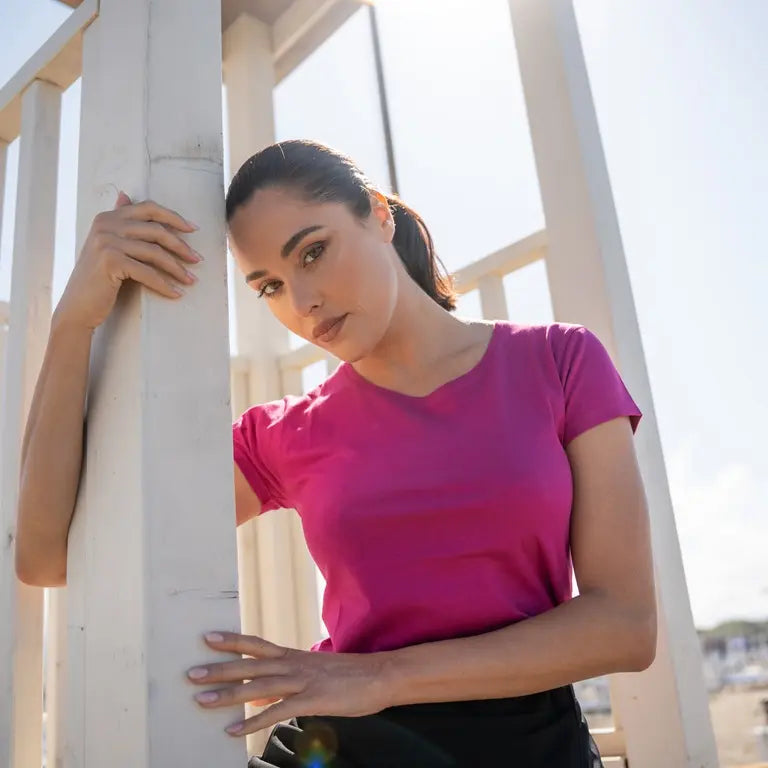 t shirt da lavoro donna professionale