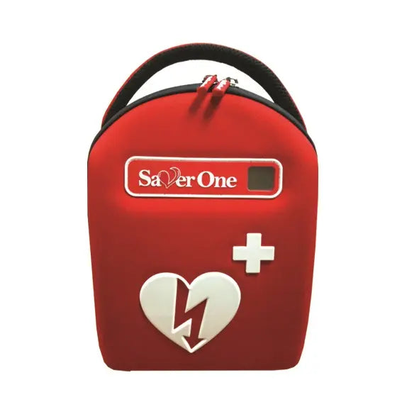 Defibrillatore semiautomatico DAE aziendale con elettrodi e custodia – PWSTORE
