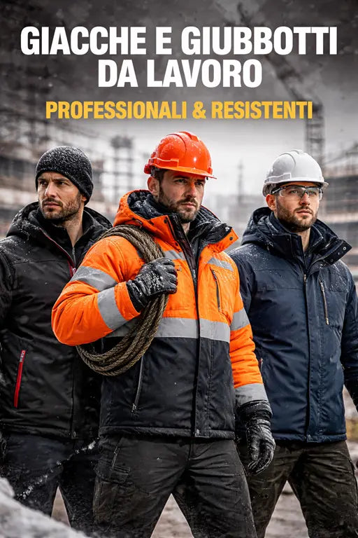 giacche e giubbotti da lavoro uomo professionali operai cantiere abbigliamento da lavoro invernale e tecnic