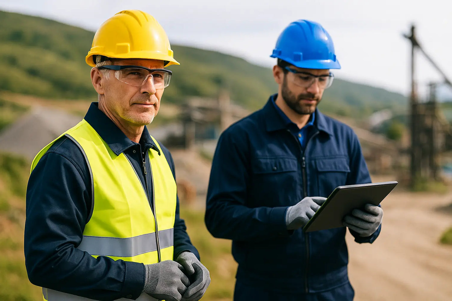Elmetto da lavoro EN 397 in ABS con regolazione a rotella – PWSTORE