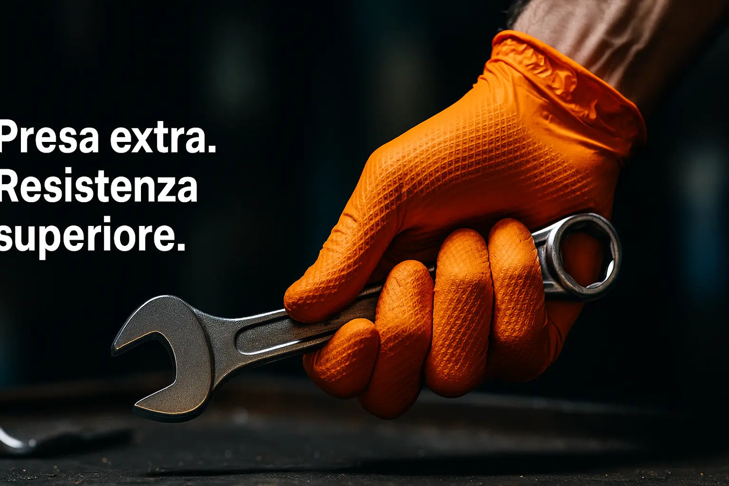 Guanti monouso in Nitrile per Officina