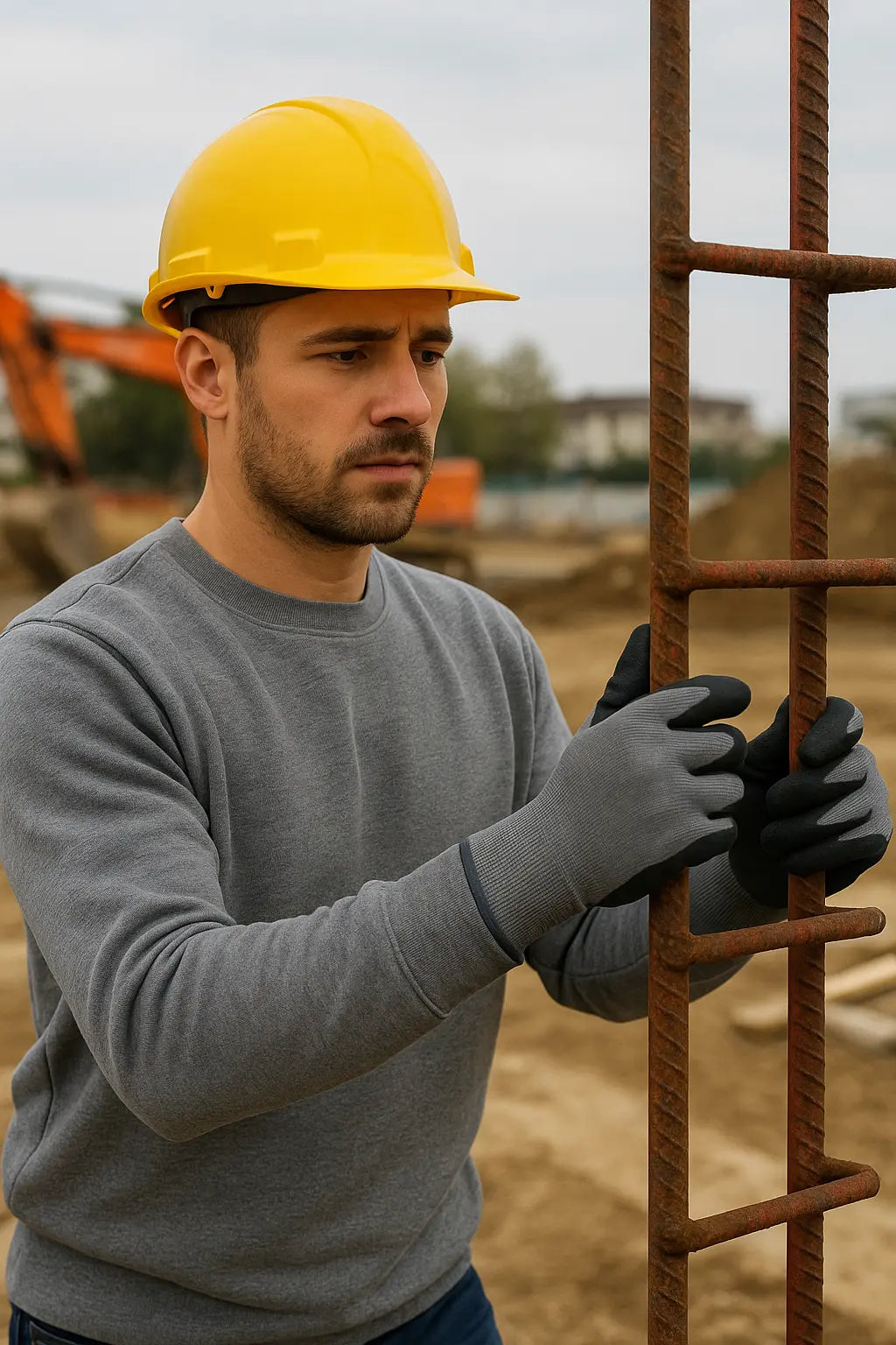 Guanti da lavoro antitaglio EN 388 con spalmatura nitrile sandy – PWSTORE