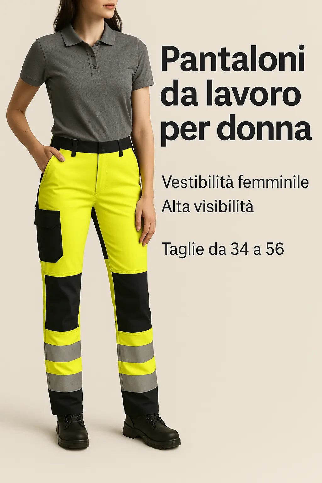 Pantaloni da Lavoro per Donna – Comfort, Sicurezza e Vestibilità Ergonomica