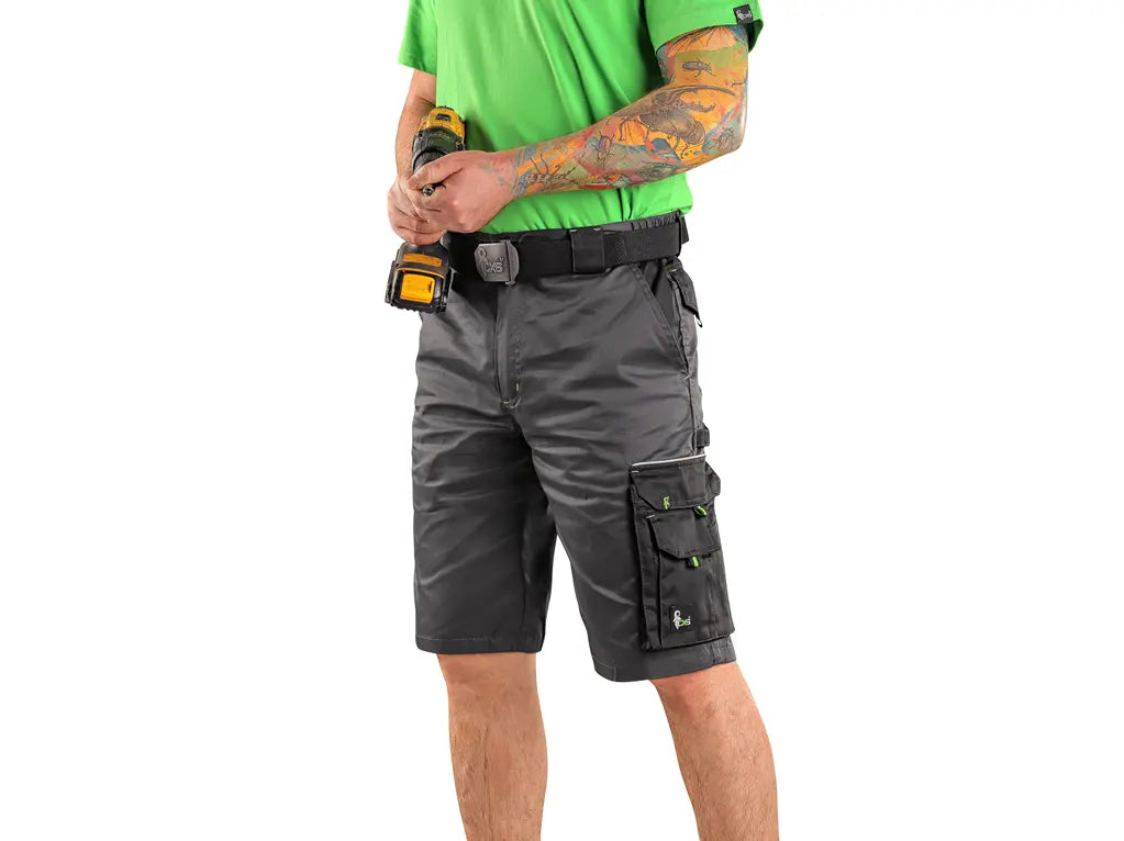 Pantaloncini da lavoro estivi stretch quick-dry con tasche cargo – PWSTORE