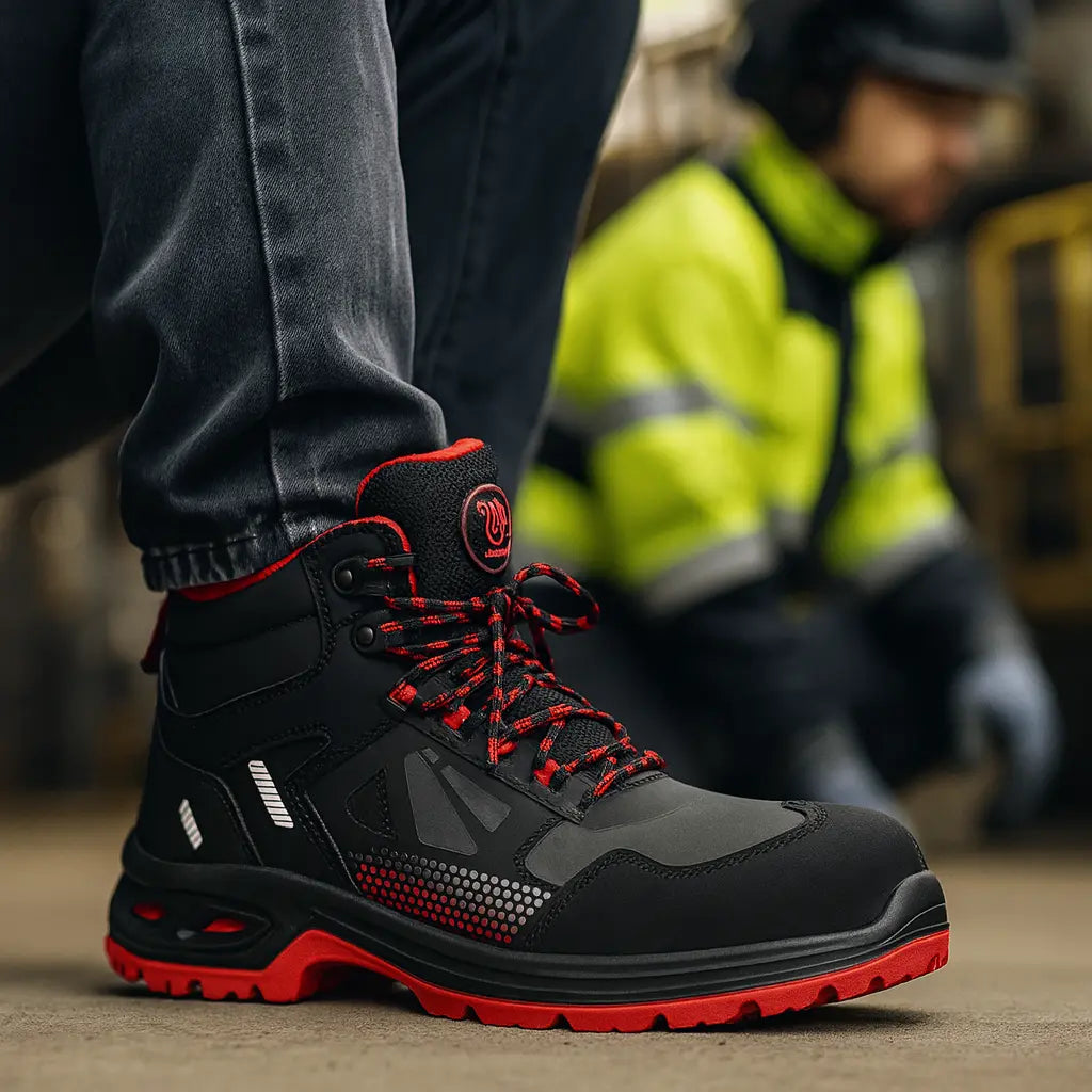 Scarpe da lavoro alte S3 SRC con puntale e lamina – PWSTORE
