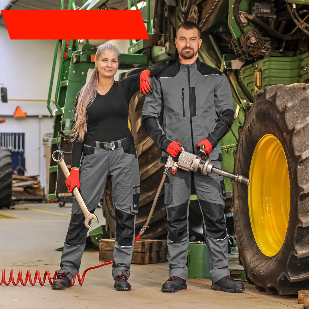 Tuta invernale da lavoro imbottita WR con rinforzi 600D nera – PWSTORE