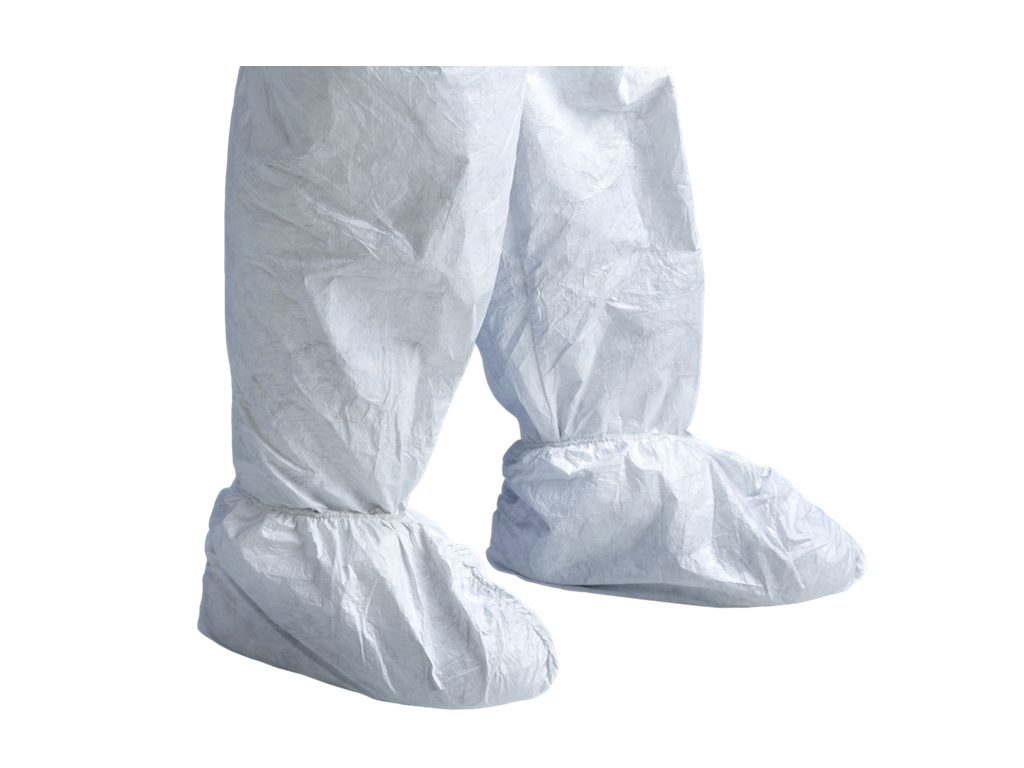 copriscarpe tyvek 500 dupont bianco protezione scarpe professionale
