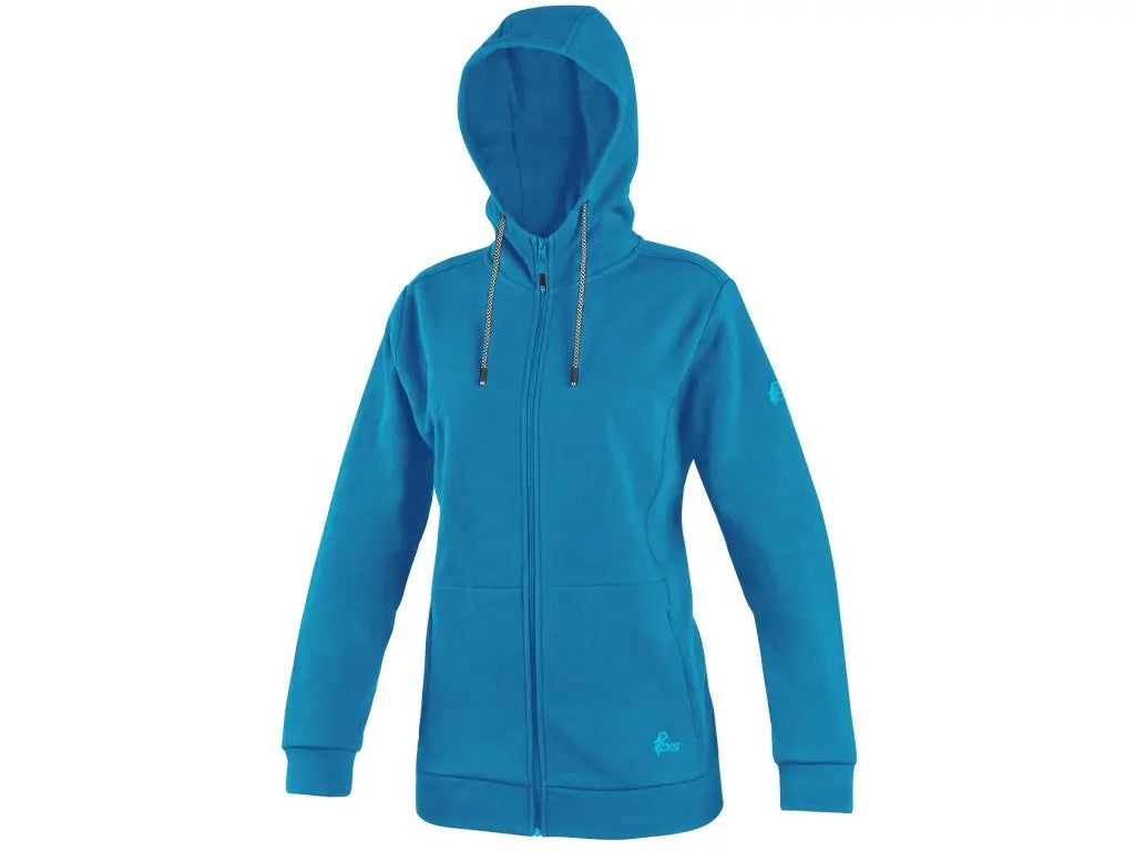 Felpa donna lavoro con trattamento anti-sporco