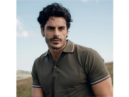 Polo in Cotone New Aosta Man – 200 g/m² Piqué Pettinato | CAT I