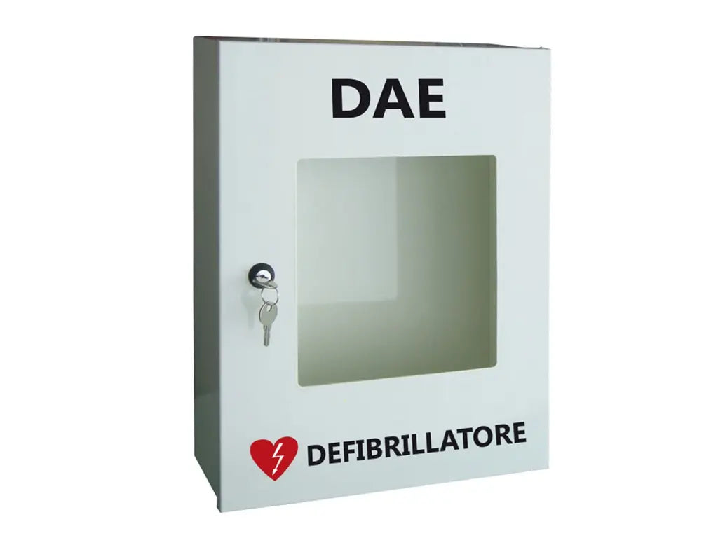 Armadio porta defibrillatore in metallo con finestra Plexiglass – PWSTORE