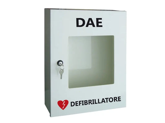 Armadio porta defibrillatore in metallo con finestra Plexiglass – PWSTORE