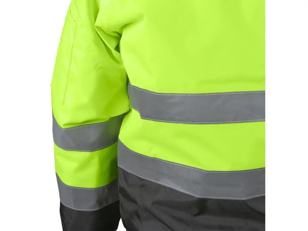 Blouson alta visibilità isolante XVERT in Oxford 300D con bande riflettenti - dettagli bande