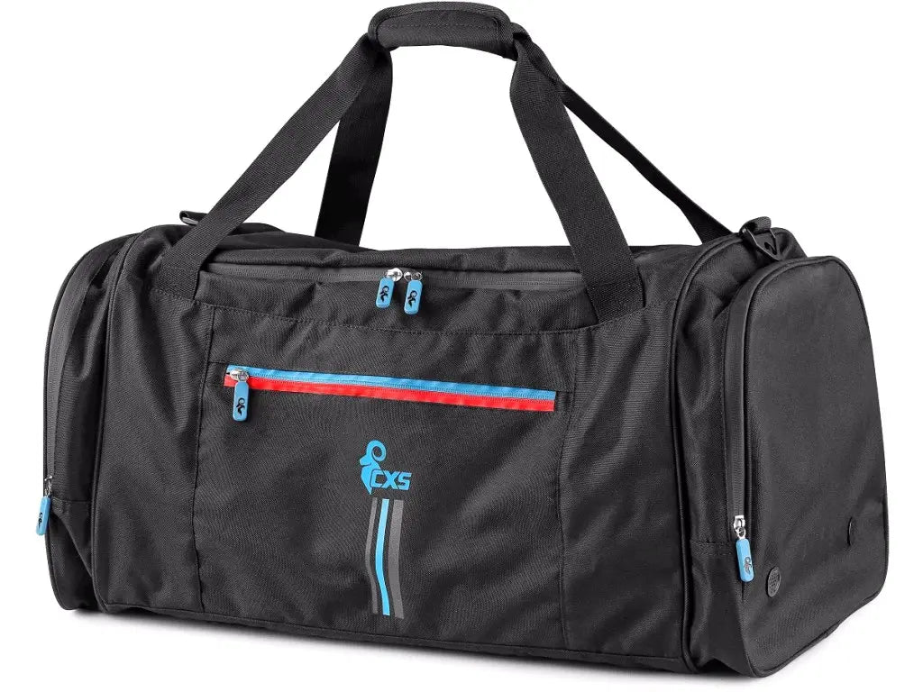 Borsa LEONIS impermeabile 105L nero blu con tracolla regolabile – PWSTORE