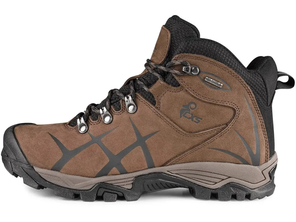 calzatura da trekking robusta con membrana CX-SHIELD e rinforzi