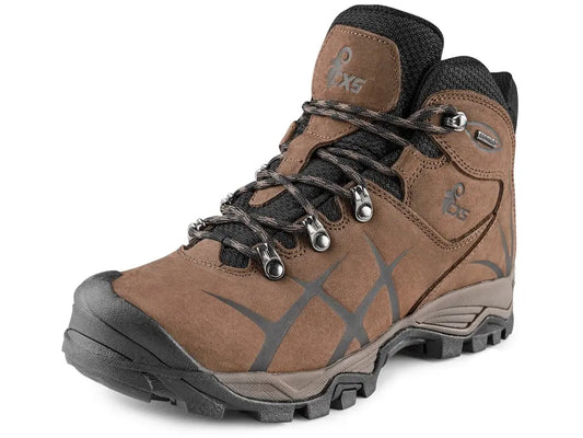 scarpa trekking GO-TEX MAKALU impermeabile in pelle pieno fiore