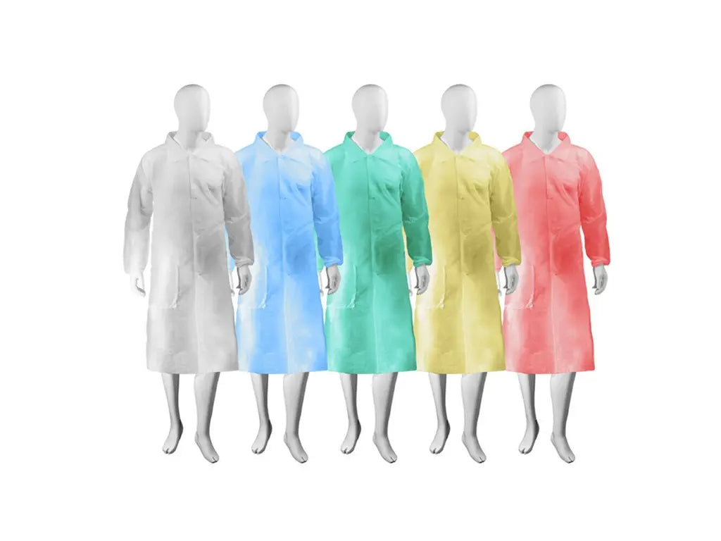 camici monouso latex free laboratorio conf 100 pezzi