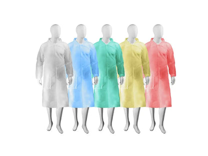 camici monouso latex free laboratorio conf 100 pezzi