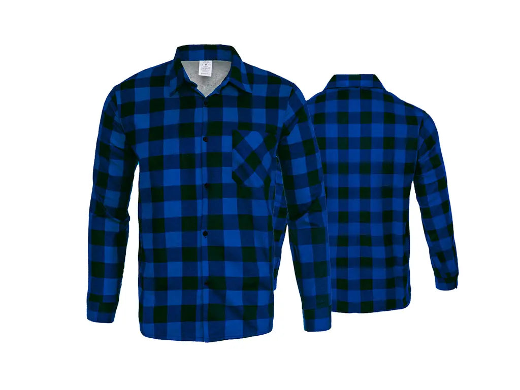 Camicia in Flanella economica – 100% cotone 170 g/m², uomo