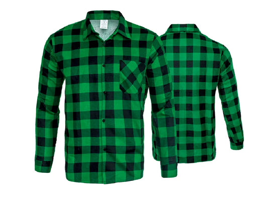 Camicia in Flanella economica – 100% cotone 170 g/m², uomo