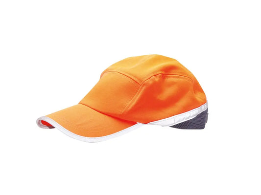Cappellino HV Arancio antimacchia Texpel con cinturino regolabile e prese d’aria – HB10 – PWSTORE