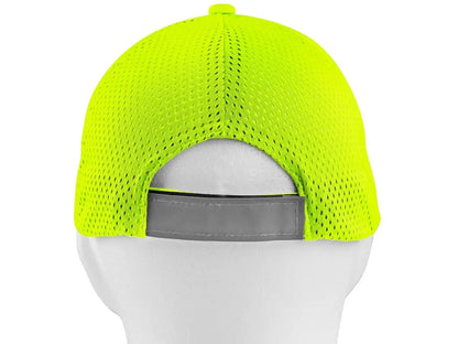 Cappellino ELY Alta Visibilità Leggero con Dettagli Riflettenti