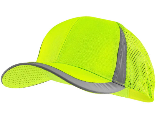 cappellino ELY alta visibilità giallo riflettente