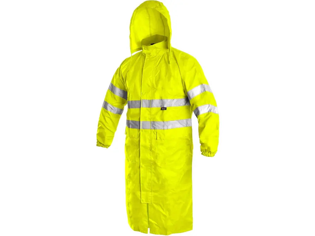 Cappotto antipioggia alta visibilità BATH EN 343 classe 3 giallo fluo – PWSTORE