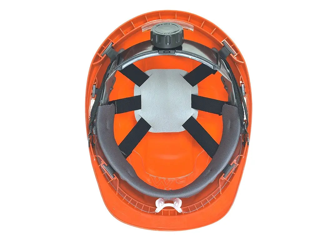 Elmetto da lavoro CE CAT III con sospensione 6 punti e fascia antisudore Endurance Plus