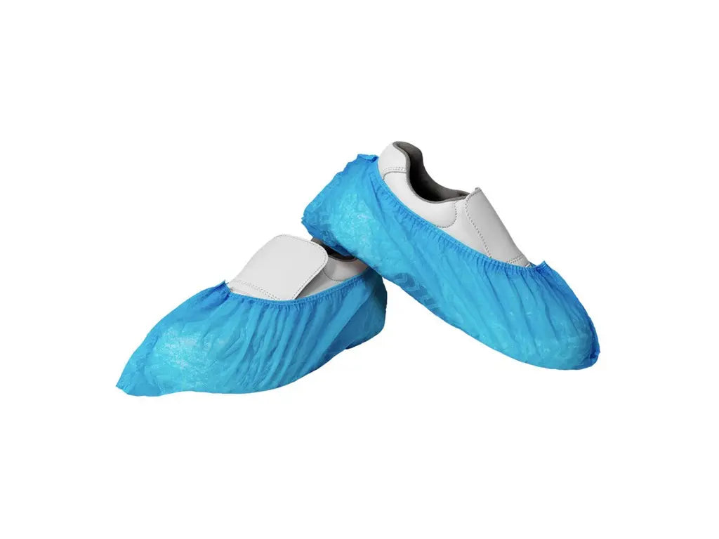 copriscarpa antiscivolo TNT monouso blu