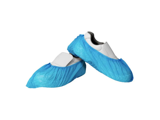 copriscarpa antiscivolo TNT monouso blu